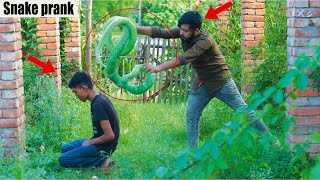 King Cobra Snake Prank 🐍 Part 3  Fake Snake Prank Video on Public #RK pranks