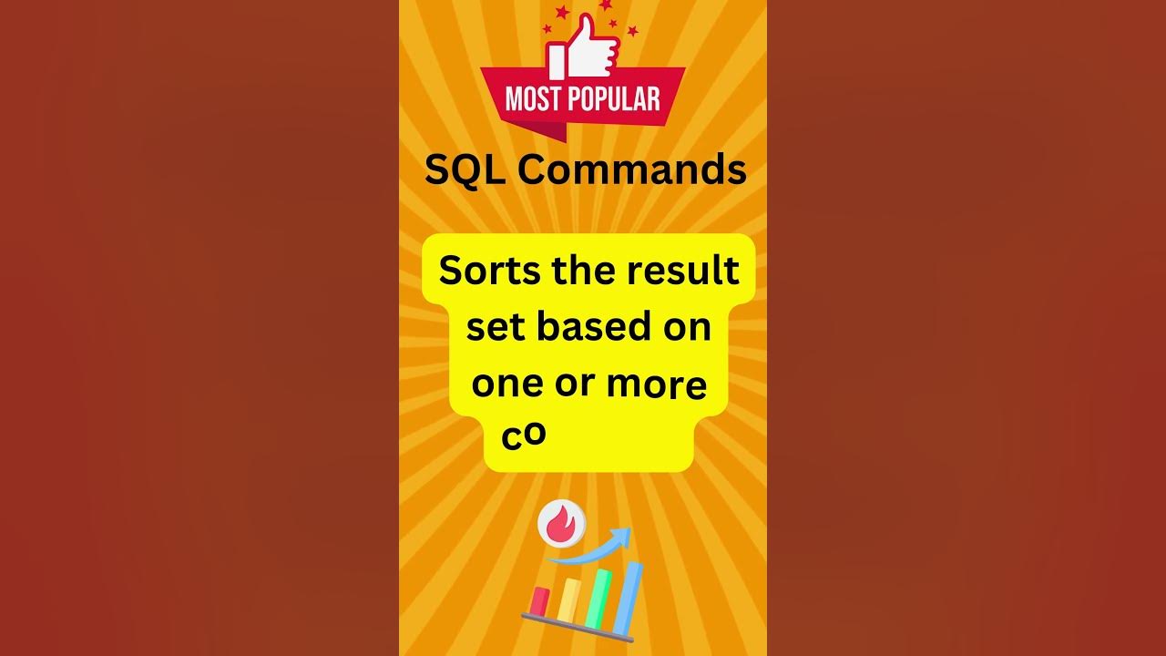 SQL ORDER BY Command for Data Analysis - YouTube