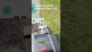 Mastering zone mapping with the Lymow One Plus #robotmower #lawncare #lymow #roboticmower #yard