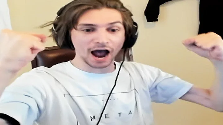 xQc Gets Rank 1 World Record in Aim Lab!