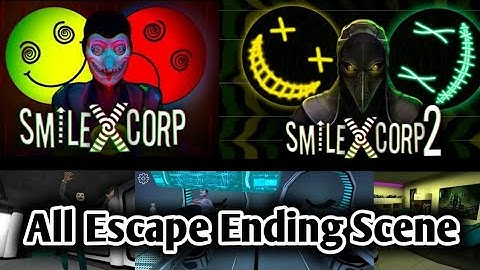 Smiling X Corp 1 And 2 All Escape Ending Scene