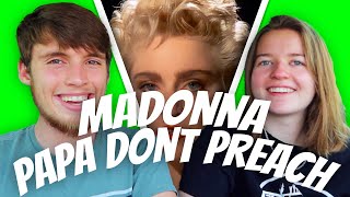 Madonna's Got Killer Story Telling Songs? | TCC REACTS TO Madonna - Papa Don't Preach