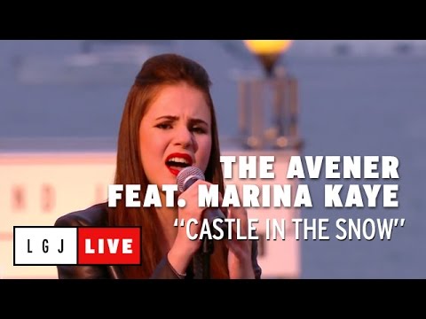 The Avener feat. Marina Kaye - Castle in the snow - Live du Grand Journal de Cannes