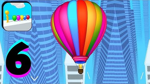 Balloon Run Gameplay All Levels iOS,Android Walkthrough Mobile Game Relax Videos New Update 14-15