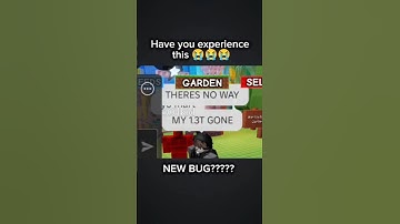 BUG IN GROW A GARDEN #roblox #fyp #growagarden #shorts