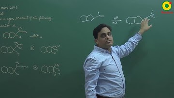 IIT JEE Chemistry JEE Main (2019) Alkene Question 2 Problem Solving By VKP Sir