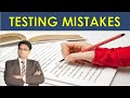 Assessment-Related Behavior to Avoid | Common Testing Mistakes to Watch Out For | Education Talks