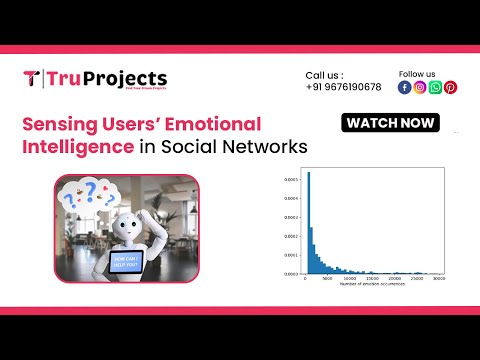 Sensing Users’ Emotional Intelligence in Social Networks   btech major projects in hyderabad