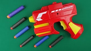 Soft Bullet Toy Weapon Unboxing - Fake Nerf Gun Dart Blaster Pistol