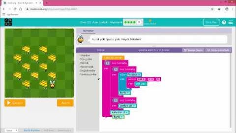 Code.Org Kurs 4 Ders 22 Aşırı Zorluk Kapsamlı