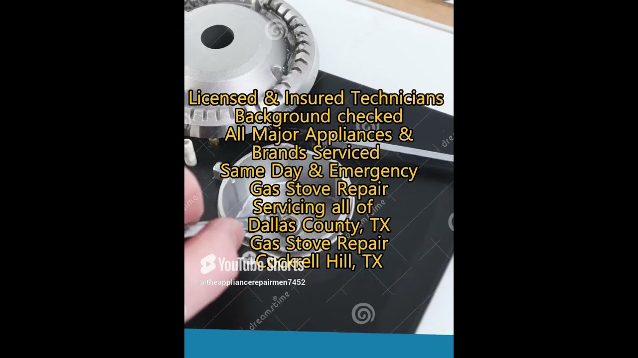 Gas Stove Repair Cockrell Hill TX 972 544 9224