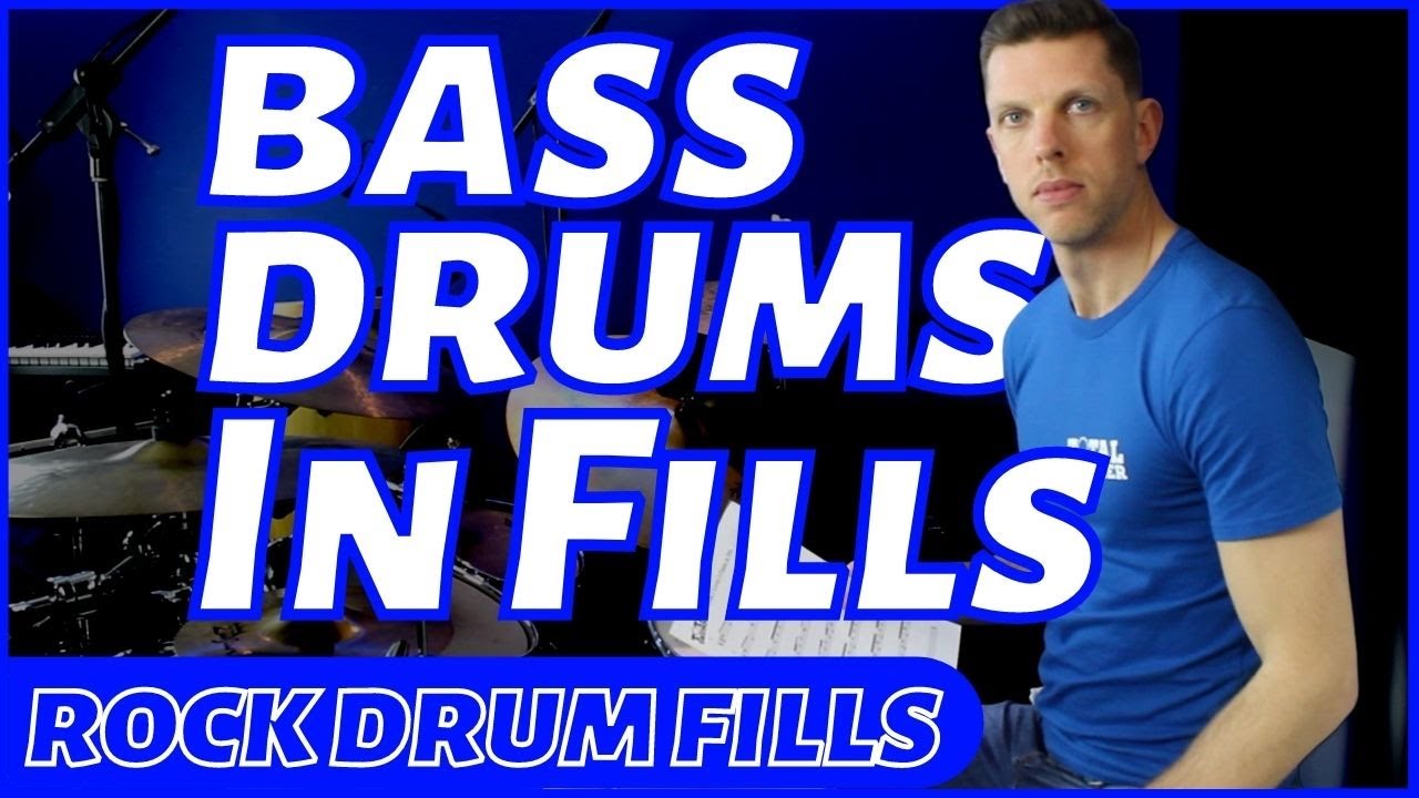 Bass Drums In Fills | Rock Drum Fills | Beginner Drum Fills