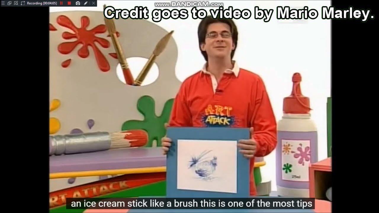 Art Attack Series 17 (2004), Episode 11 “Lolly Stick Drawing