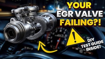 DIY EGR Valve Testing and Diagnosis: How to Spot and Fix a Failing EGR