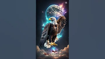 على الصقر لا تقرب ابعد يا غراب 
