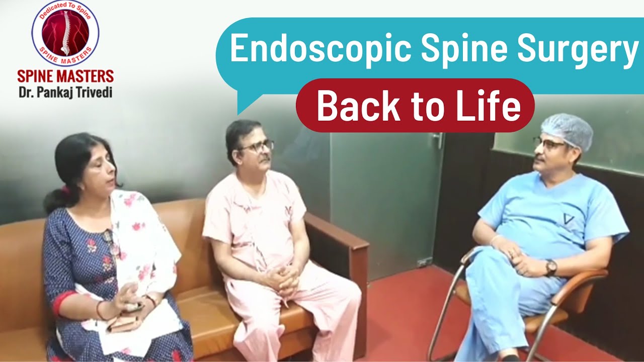 Patient from Jalandhar L5S1 PIVD Endoscopic Spine Surgery Spine