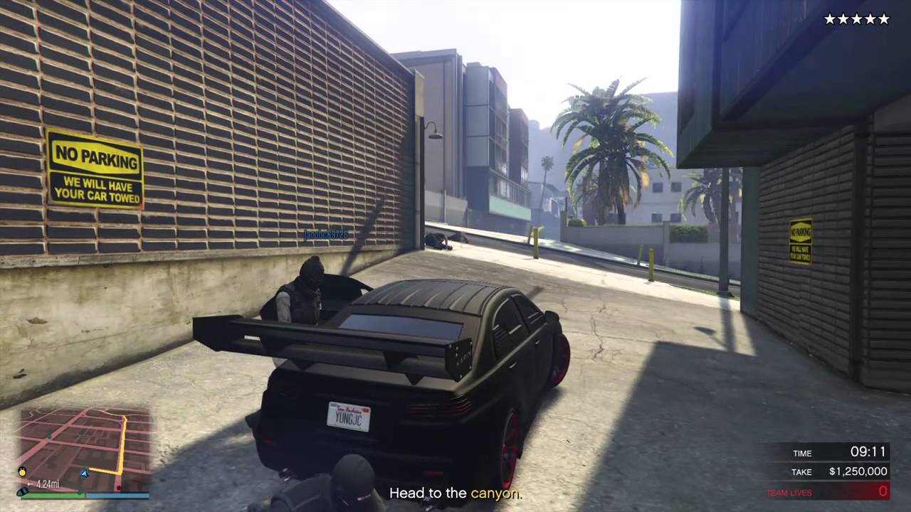 GTA 5 Comedy [4 Guys 1 Car]