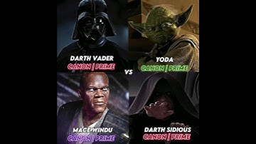 Vader vs Yoda vs Mace vs Sidious | #starwars #shorts