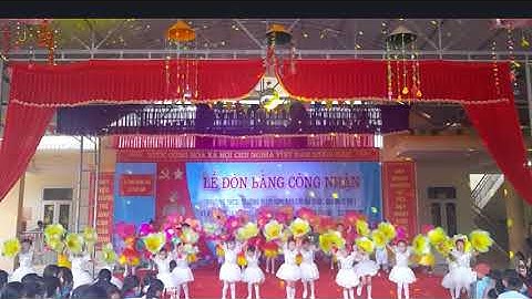 Văn nghệ đón chuẩn Quốc gia Trường MN, THCS xã Cao Sơn 15-11-2020