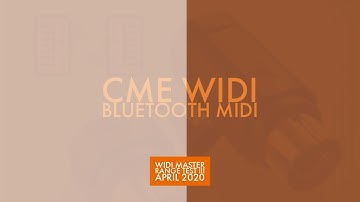 CME WIDI MASTER - RANGE TEST PROTOYPE III - 60M - APRIL 2020