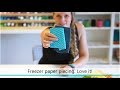 How to do foundation Paper Piecing with Freezer paper. Such a FUN technique!