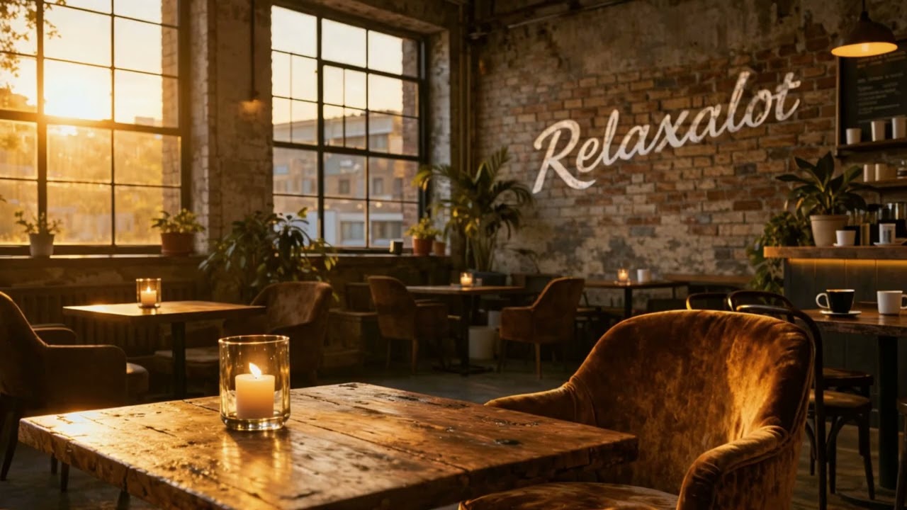 Cozy Café Lofi Jazz 🎷 Soft Saxophone Beats for Relaxing, Studying, Working & Evening Calm