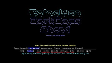 Cataclysm DDA / MinMax / S01-E01