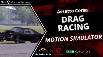 Assetto Corsa: Drag Racing / Sim Racing Studio / PT Actuator 6DOF Motion Simulator