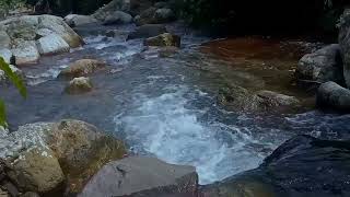 The Soothing Sound of Water, the Sound of River Flowing in the Mountains,Meditation