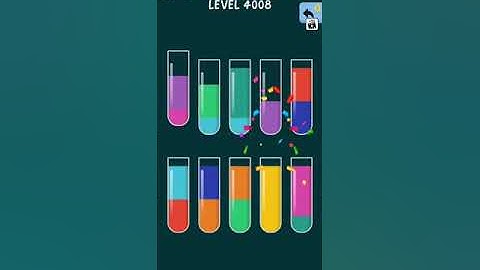 Water Color Sort Level 4006 4007 4008 4009 4010 WalkThrough Solution Gameplay