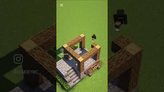 Стартовый дом для майнкрафт мира #minecraft #майнкрафт