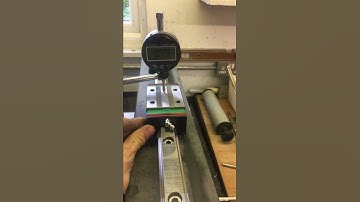 Y Axis Granite Measurement off the Carriage