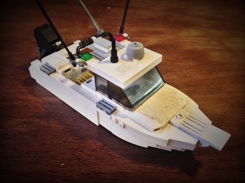 lego fishing boat moc