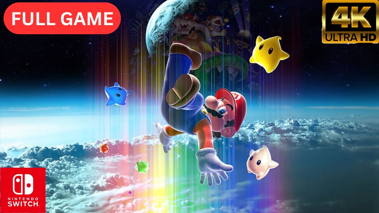 Super Mario Galaxy Full Game Walkthrough | Switch 2