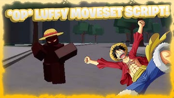 *NEW* OP LUFFY Moveset Script In The strongest Battlegrounds!