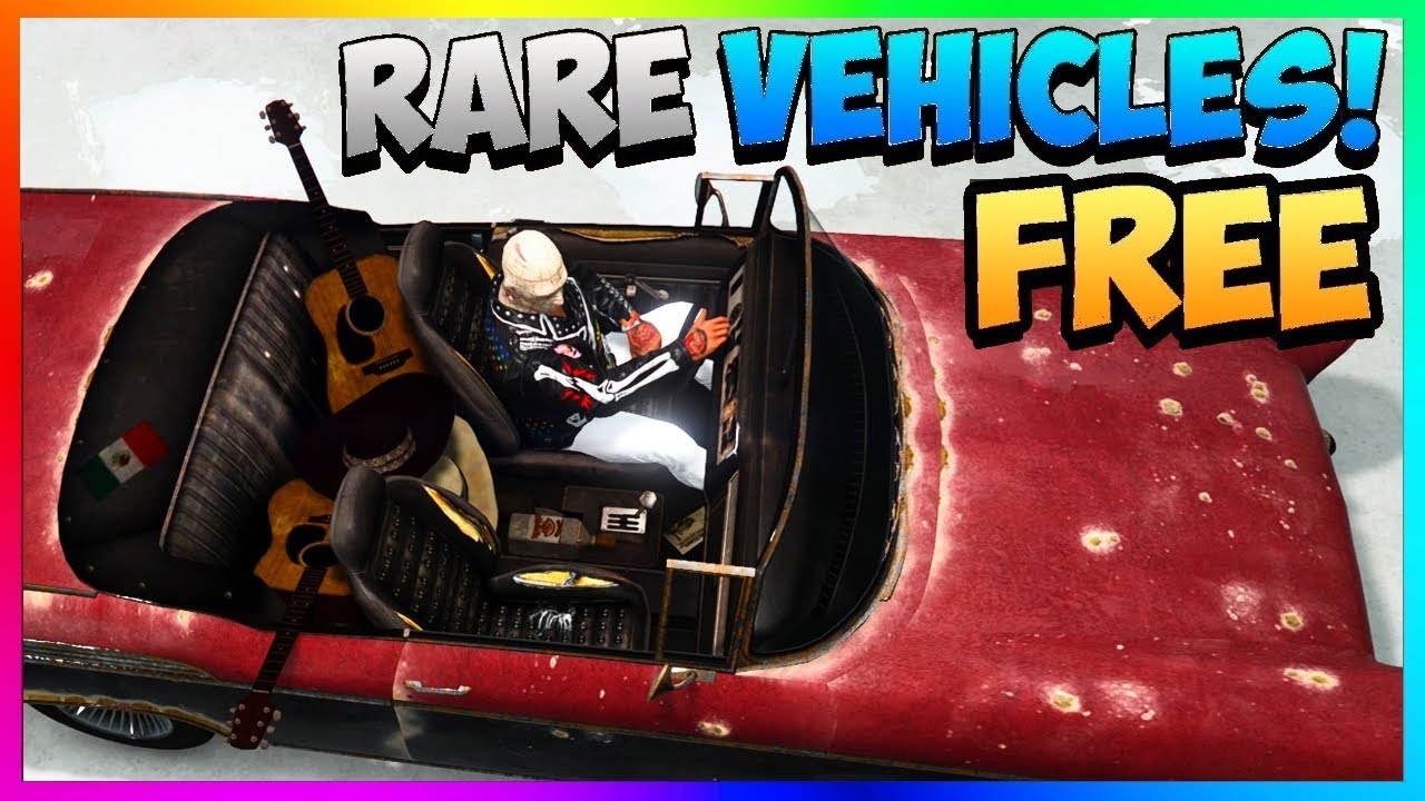 GTA 5 Online FREE RARE CARS Locations 2025 SECRET HIDDEN CAR 1 66 