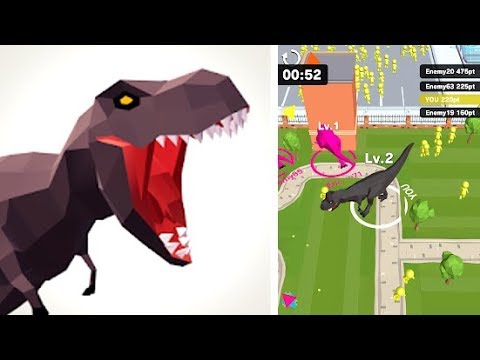 Dinosaur Rampage By Geisha Tokyo Inc Android Gameplay Fhd - dino rampage roblox