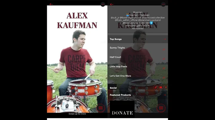 Meet New York Drummer & Percussionist ALEX KAUFMAN...