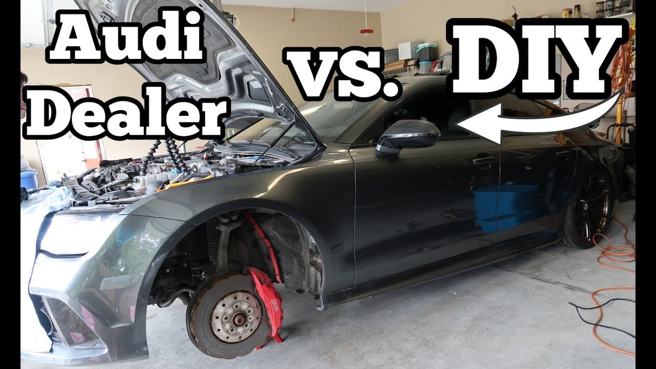 Salvage Audi Rs7 Rebuild Interior Disassembly And Seat Belt Repair On The Cheap