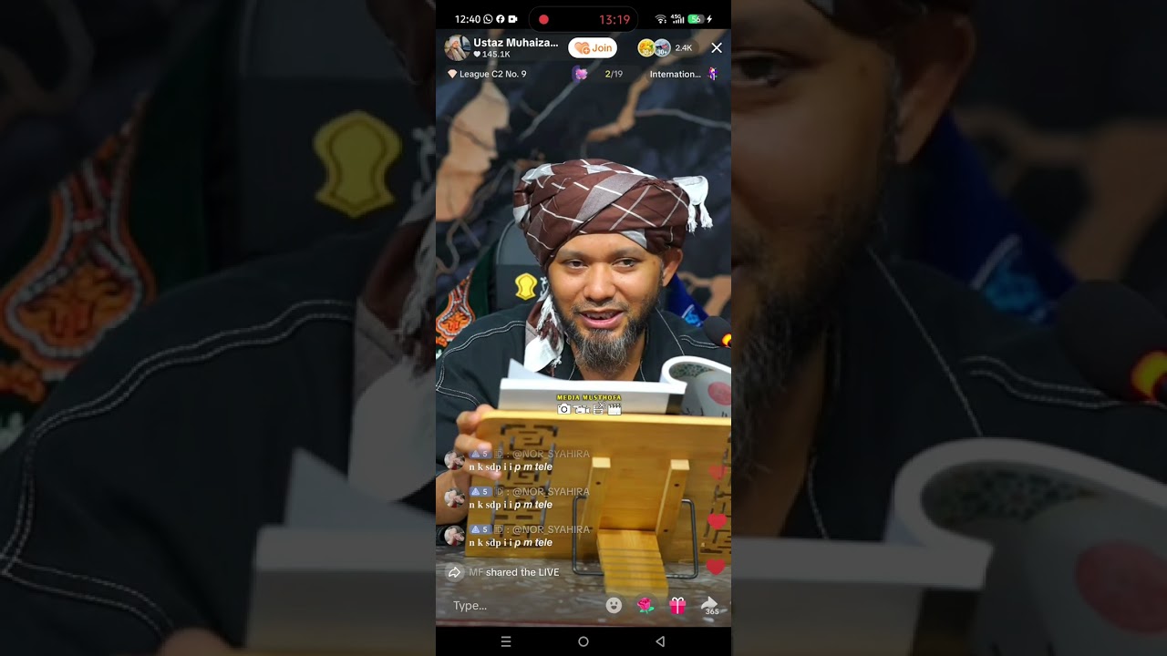 LIVE USTAZ MUHAIZAD AL-YAMANI (21/2/2026) SABTU
