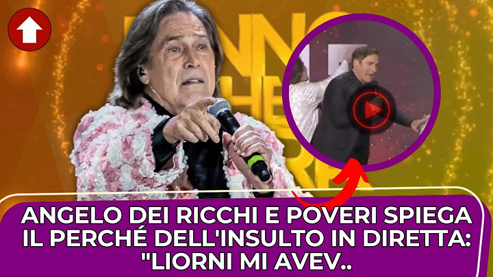 "Vi dico la verità". Angelo dei Ricchi e Poveri rompe il silenzio sull'insulto a Capodanno: "Mi s...