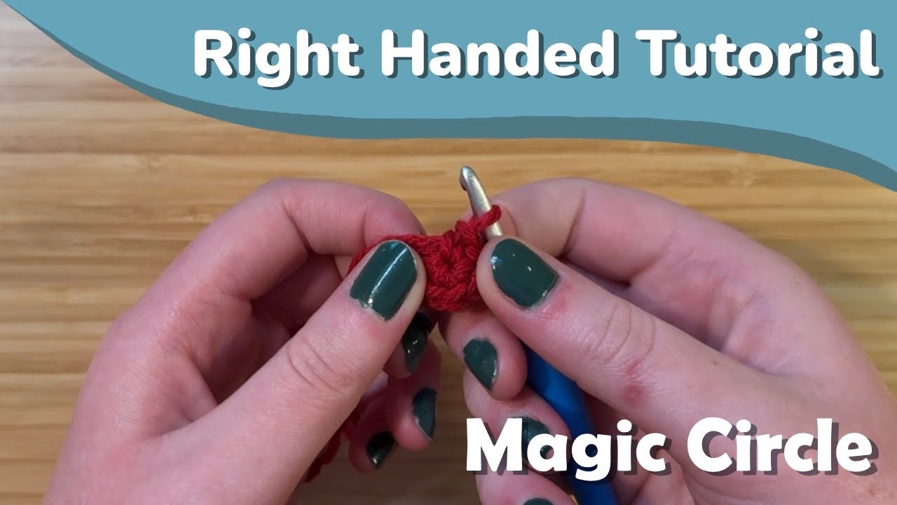 How to Make a Magic Circle - Right Handed Tutorial