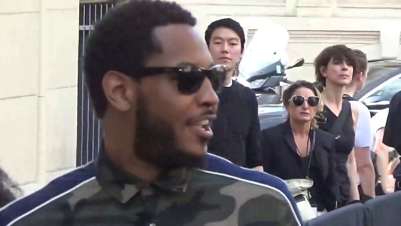 James Harden, Russell Westbrook, Carmelo at Paris Fashion Week