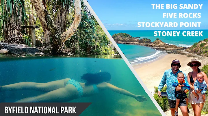 BYFIELD NATIONAL PARK - 4X4 The Big Sandy - CREEK swims and OUTSTANDING views/ Episode 6