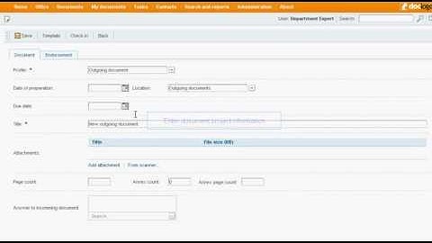 Working with DocLogix (document management system)