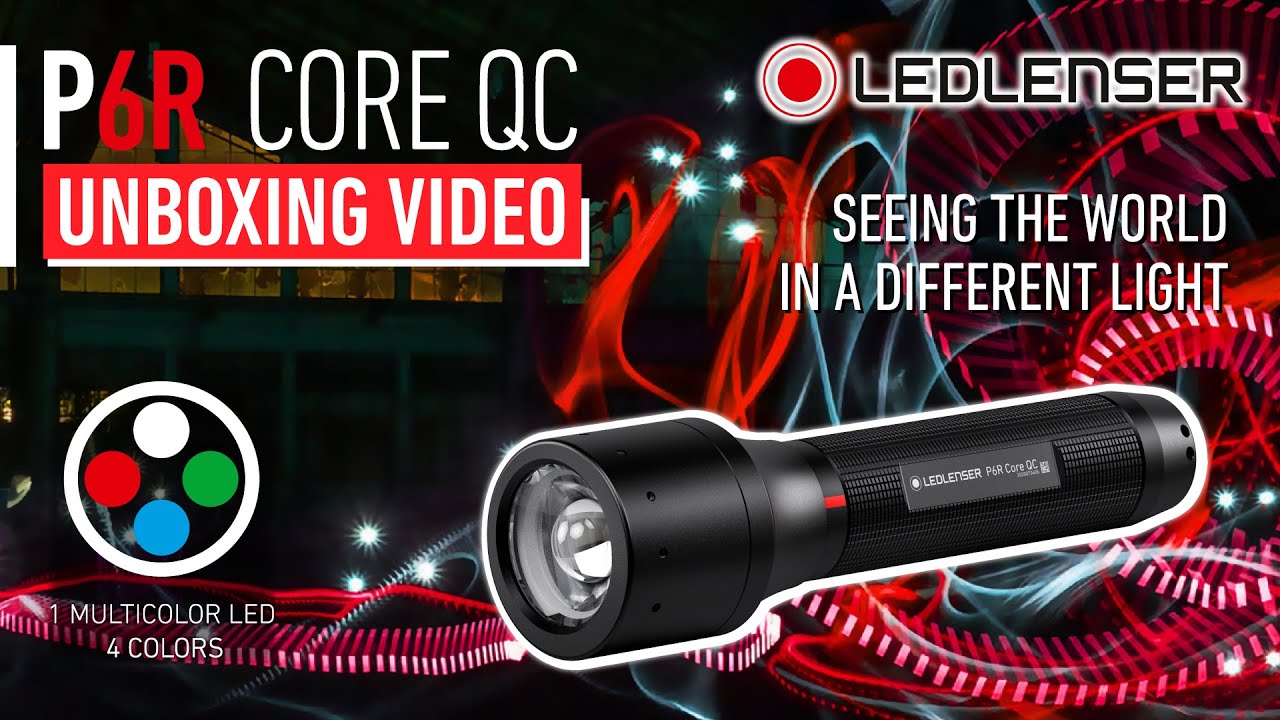 LEDLenser P6R Core Rechargeable Flashlight