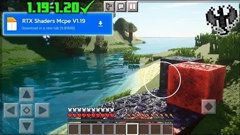 RTX Shaders for Minecraft Pe 1.19 || Rtx In Android { 100% Working }