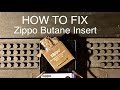 How To Fix Zippo Butane Insert + Full Review