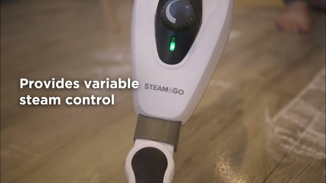 Steam & Go Supra Pro MultiPurpose Steamer Mop, Tile and Grout Steam