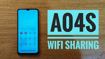 Samsung galaxy a04s wifi sharing.